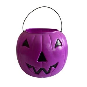 Purple Jack-O-Lantern